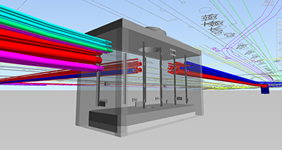 電線共同溝等　管理台帳の3Dモデル化